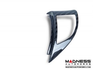 FIAT 500 Steering Wheel Trim - 3 piece kit - Carbon Fiber 